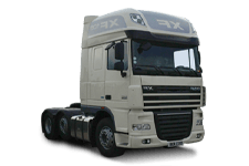 Car Hire Fort William - 44 Tonne Sleeper Truck - Truck hire Fort william
