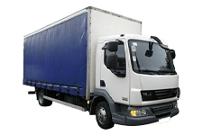 Car Hire Fort William - 7.5 Tonne Curtain Side Truck - Truck hire Fort william