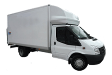 Car Hire Fort William - Ford Luton Box Tail Lift - Van hire Fort william